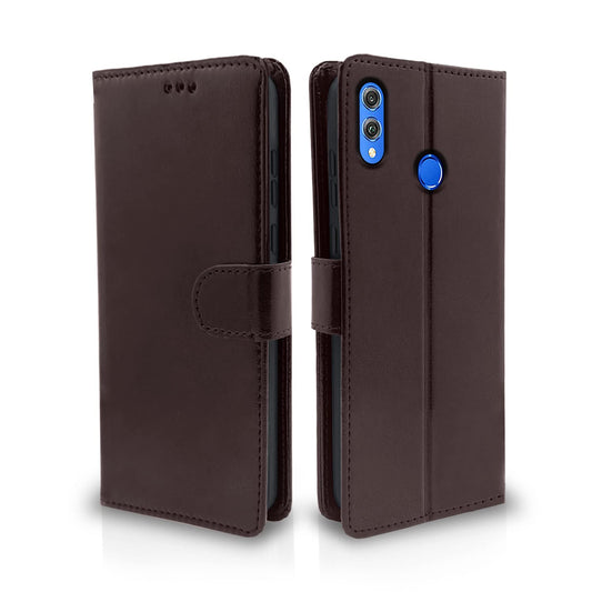 Pikkme Honor 8X Vintage Flip Cover | Coffee