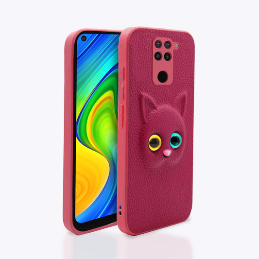 Pikkme Mi Redmi Note 9  Cat Case | Pink