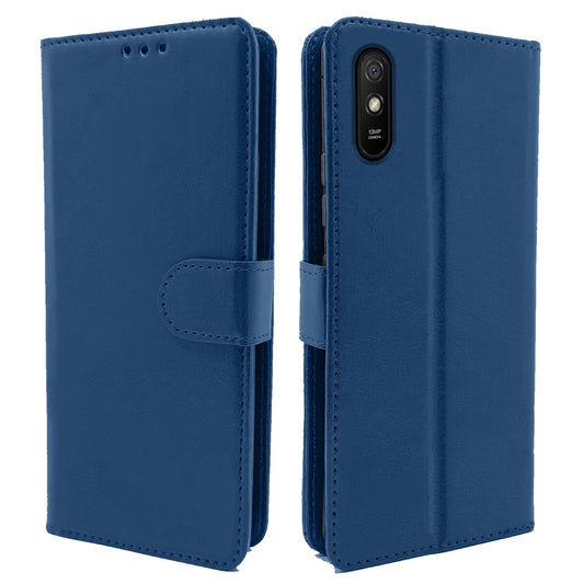 Pikkme Redmi 9A / 9i / 9A Sport Vintage Flip Cover | Blue