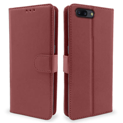 Pikkme OnePlus 5 Vintage Flip Cover | Brown