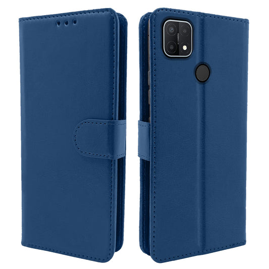 Pikkme Oppo A15 / A15s Vintage Flip Cover | Blue