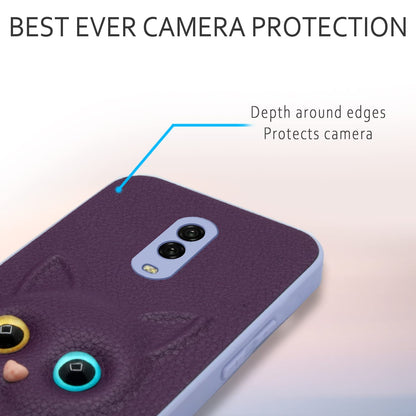 Pikkme OnePlus 6T Cat Case | Purple