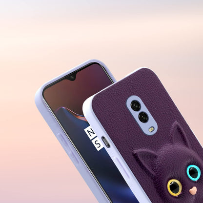 Pikkme OnePlus 6T Cat Case | Purple