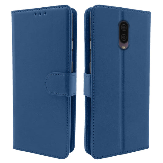 Pikkme OnePlus 6T  Vintage Flip Cover | Blue