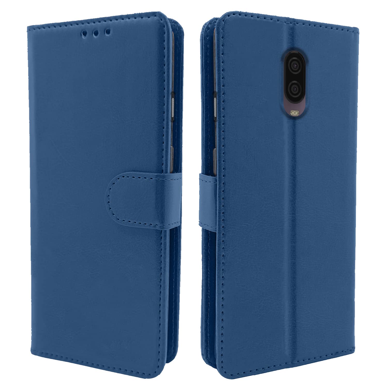 Pikkme OnePlus 7 Vintage Flip Cover | Blue