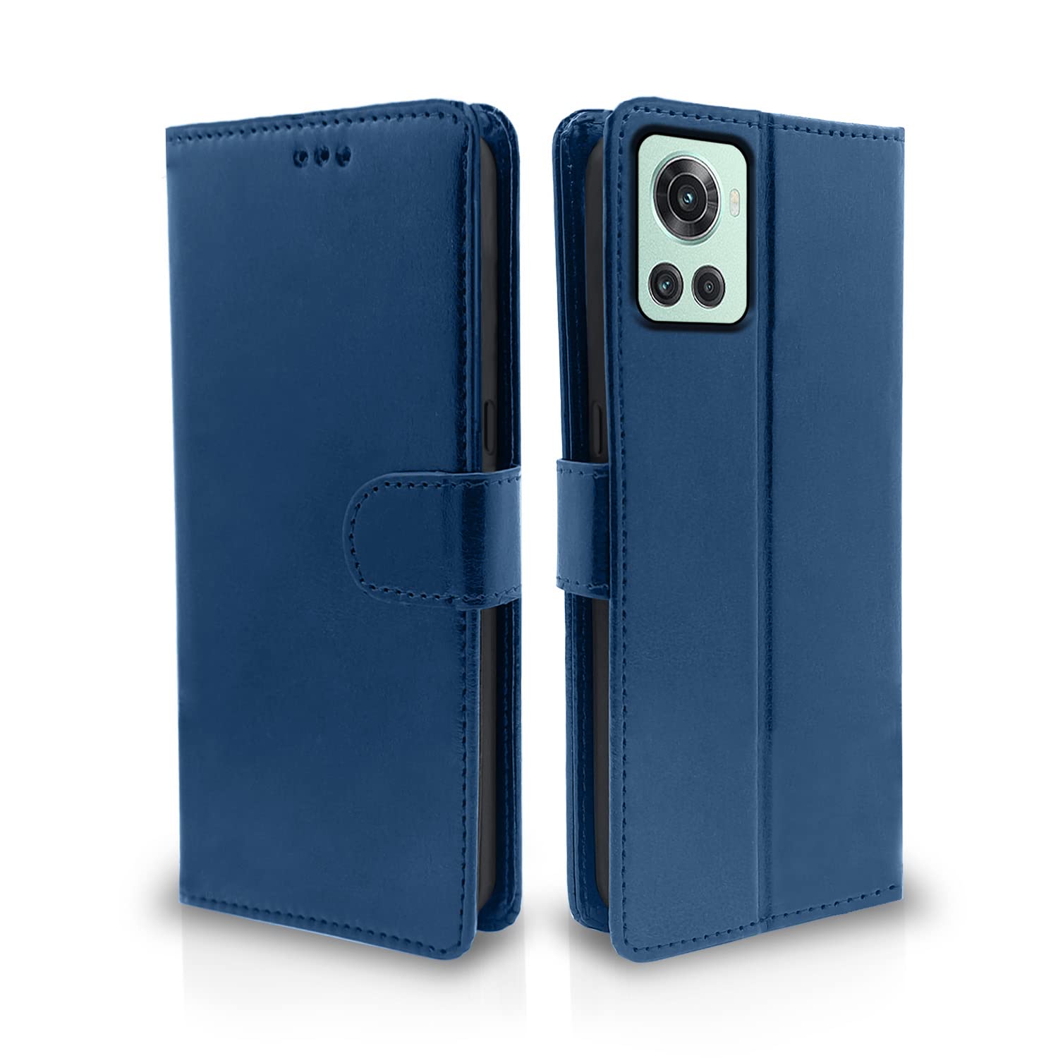 Pikkme OnePlus 10R 5G / 10R Prime 5G Vintage Flip Cover | Blue