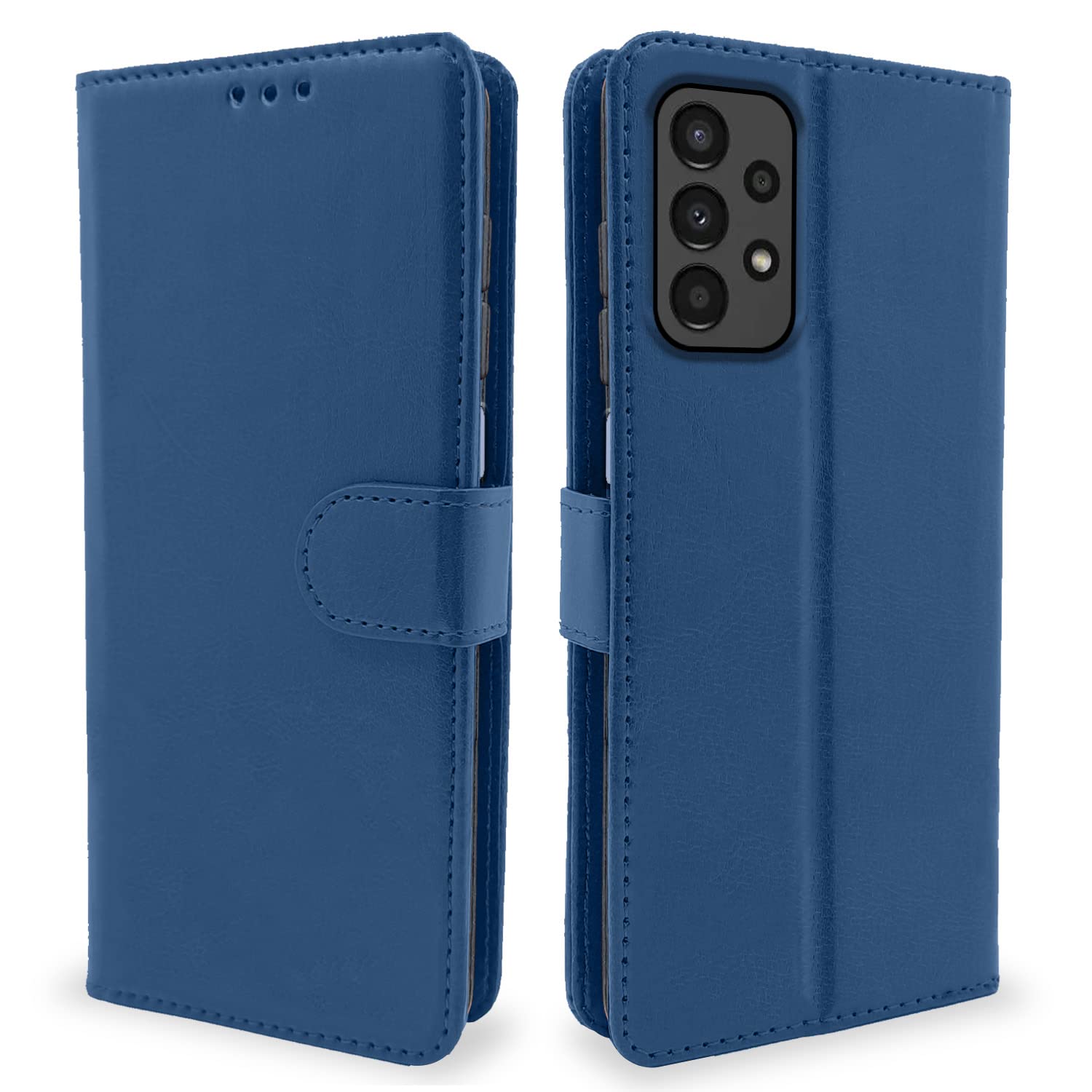 Pikkme Samsung Galaxy A13 4G Vintage Flip Cover | Blue