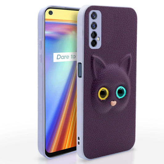 Pikkme Realme 7 / Narzo 30 4G / Narzo 20 Pro Cat Case | Purple