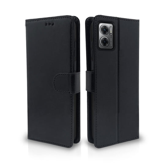 Pikkme Pikkme Mi Redmi 11 Prime 5G Vintage Flip Cover | Black