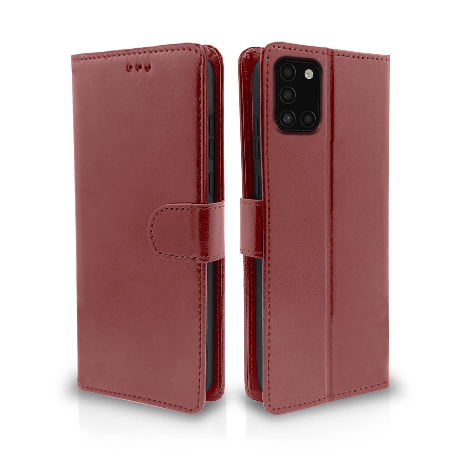 Pikkme Samsung Galaxy A31 Vintage Flip Cover | Brown