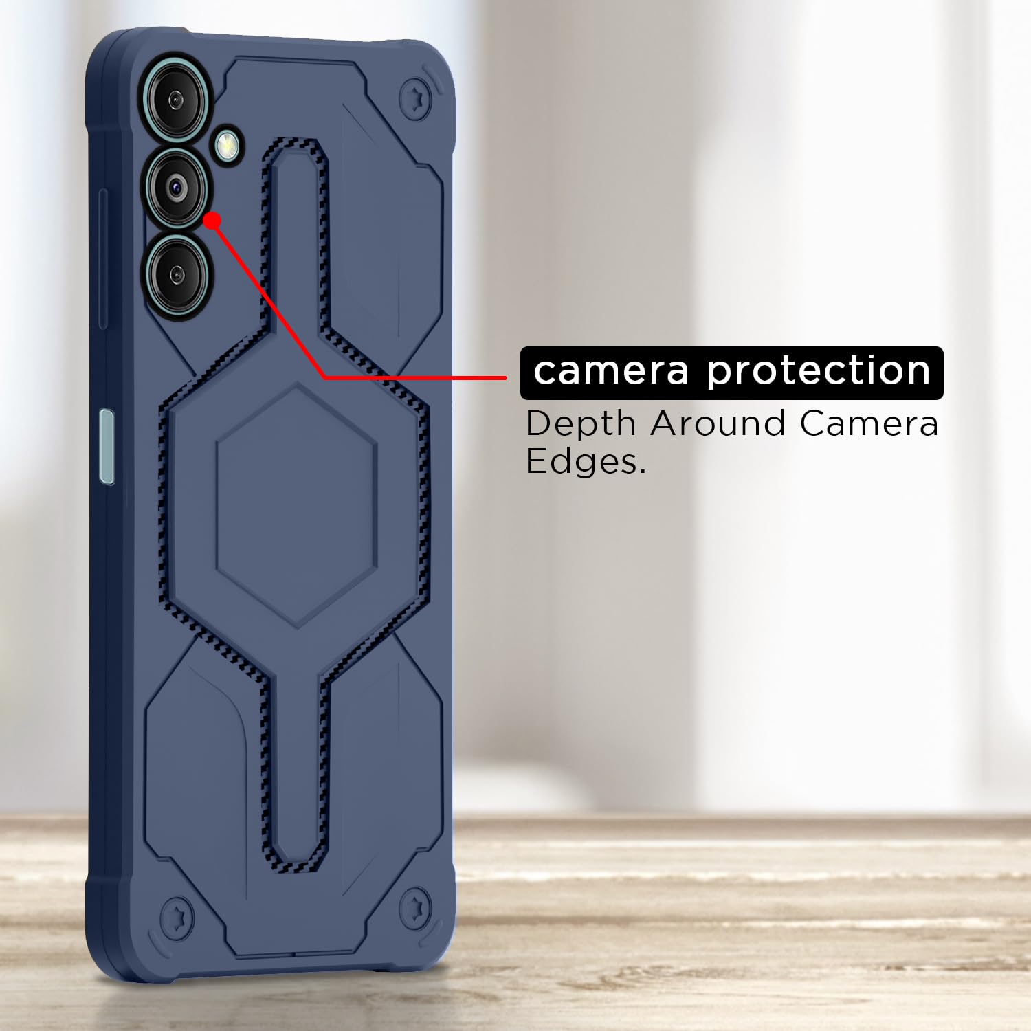 Pikkme Rugged Armed Back Cover