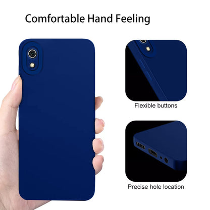 Pikkme Vivo Y91i  Soft Silicone Case with Camera Bumper Protection | Blue