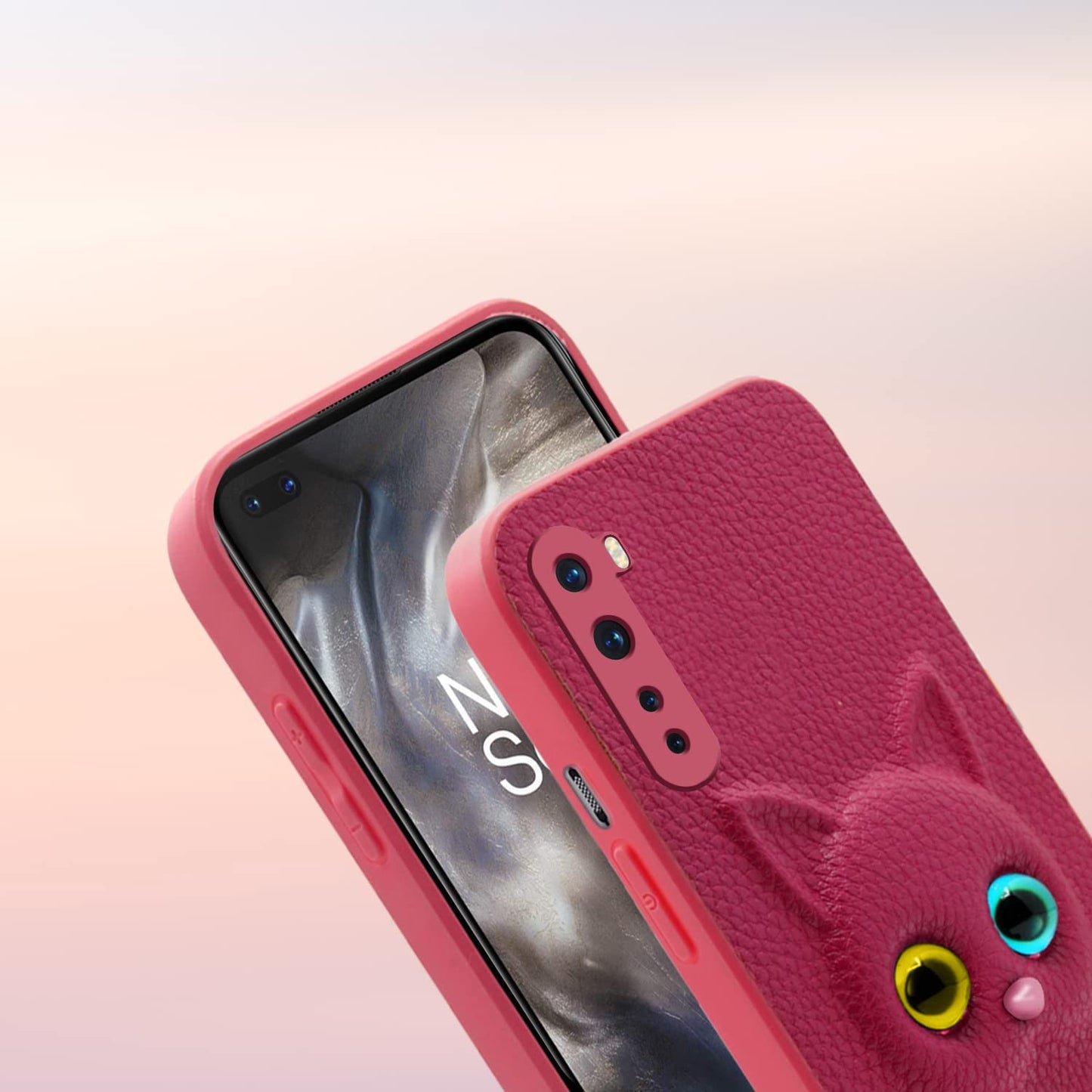 Pikkme OnePlus Nord Cat Case | Pink