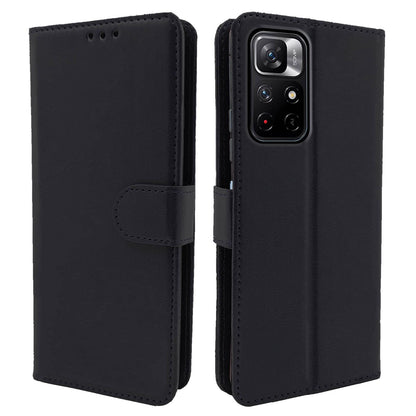 Pikkme Redmi Note 11T 5G / Poco M4 Pro 5G  Vintage Flip Cover | Black