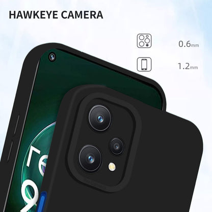 Pikkme Realme 9 Pro 5G Soft Silicone Case with Camera Bumper Protection | Black