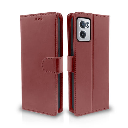 Pikkme OnePlus Nord CE 2 5G Vintage Flip Cover | Brown