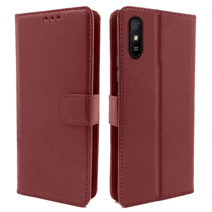 Pikkme Redmi 9A / 9i / 9A Sport Vintage Flip Cover | Brown