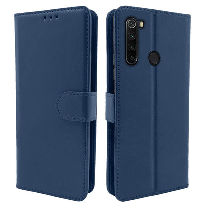 Pikkme Redmi Note 8 Vintage Flip Cover | Blue