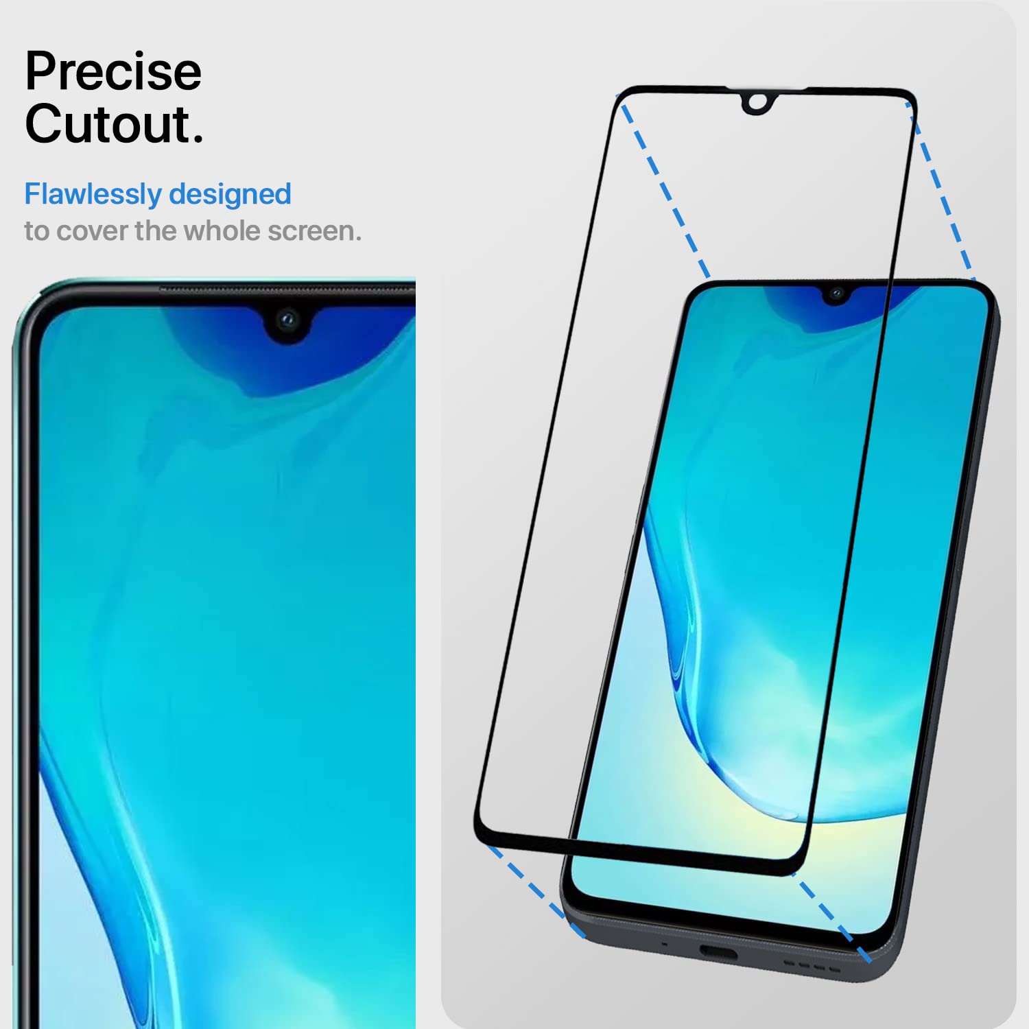 Pikkme tempered glass screen guard for Vivo V25 5G – photo 2