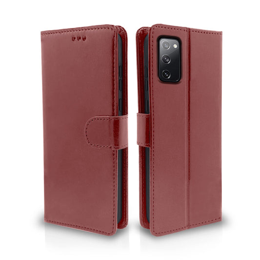 Pikkme Samsung Galaxy S20 FE / S20 FE 5G Vintage Flip Cover | Brown