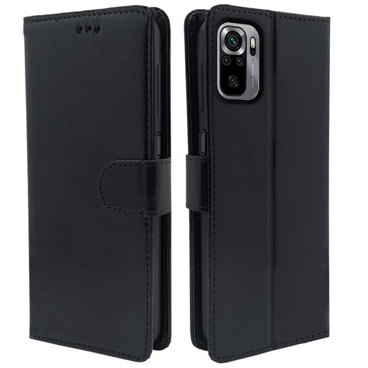 Pikkme Redmi Note 10 / Note 10S Vintage Flip Cover | Black