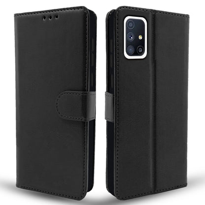 Pikkme Samsung Galaxy M51 Vintage Flip Cover | Black