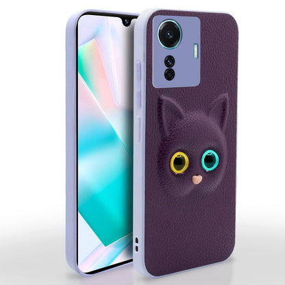 Pikkme Vivo T1 Pro 5G / iQOO Z6 Pro 5G Cat Case | Purple