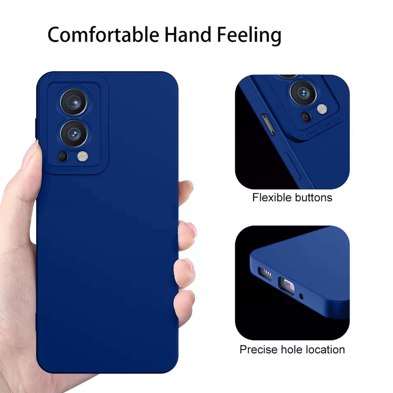 Pikkme OnePlus Nord 2 5G blue mobile cover – photo 3