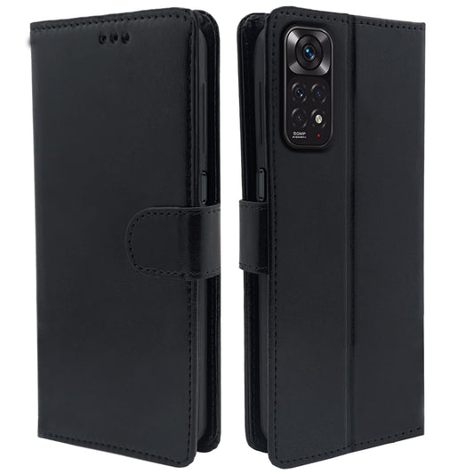 Pikkme Mi Redmi Note 11 Pro/Pro Plus 5G Vintage Flip Cover | Black