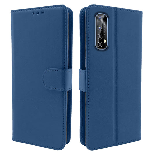 Pikkme Realme 7 / Narzo 30 4G / Narzo 20 Pro Vintage Flip Cover | Blue