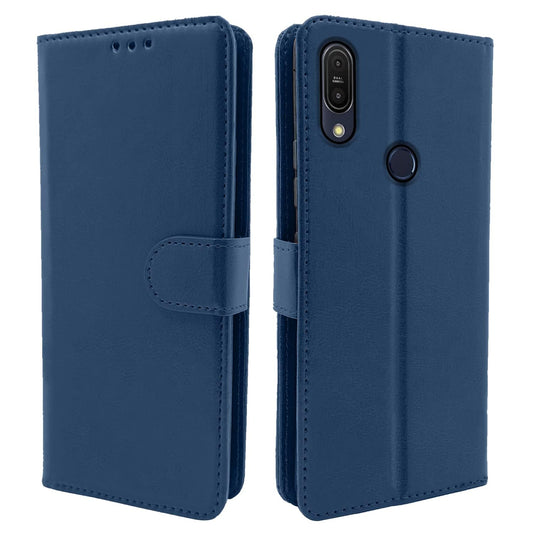 Pikkme Asus Zenfone Max Pro M1 Vintage Flip Cover | Blue