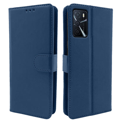 Pikkme Oppo A16 Vintage Flip Cover | Blue