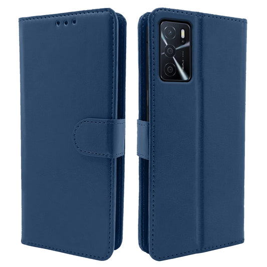 Pikkme Oppo A16 Vintage Flip Cover | Blue