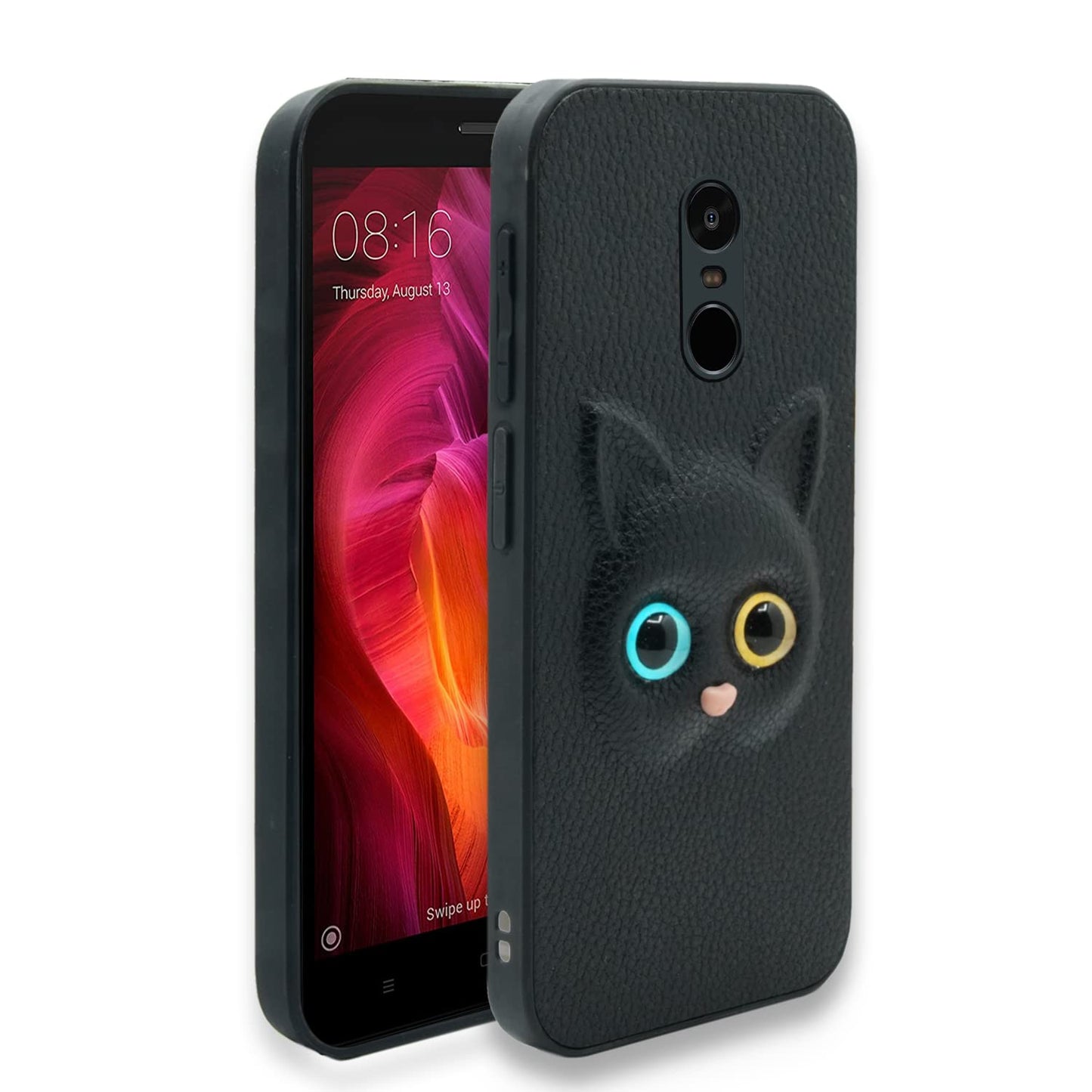 Pikkme Mi Redmi Note 4 Cat Case | Black