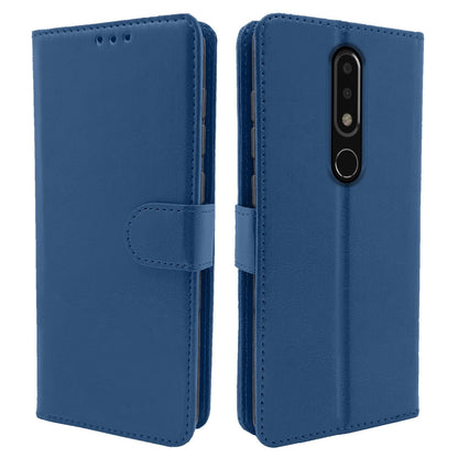 Pikkme Nokia 6.1 Plus / 6.1+ Vintage Flip Cover | Blue