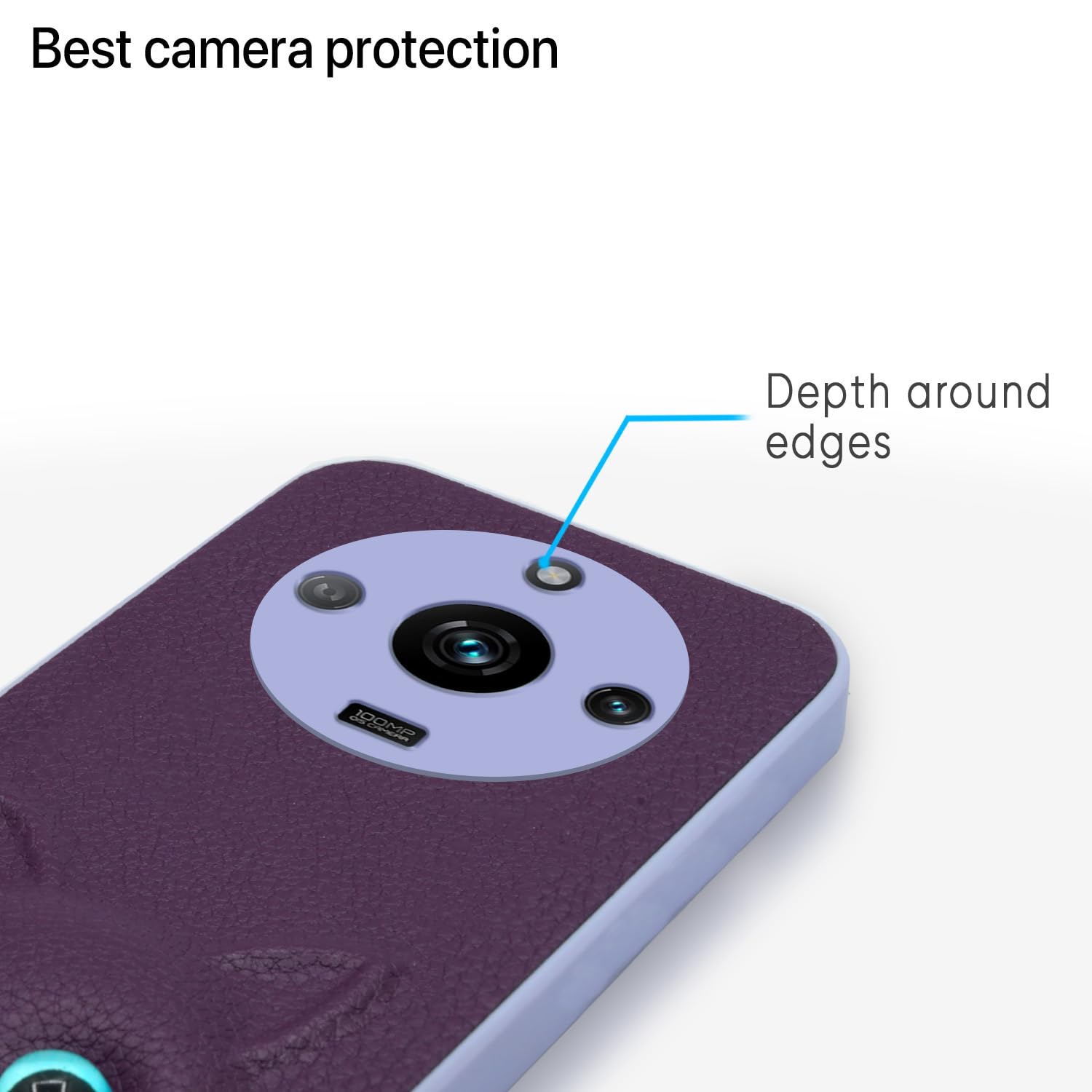 Pikkme Realme 11 Pro Kitty Back Cover (Purple)