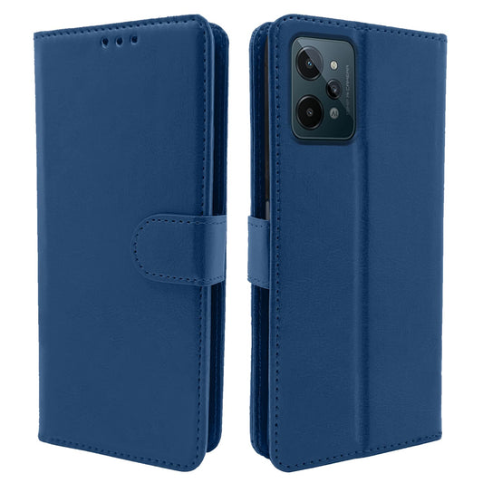 Pikkme Realme C31 Vintage Flip Cover | Blue