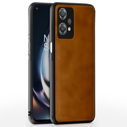 Pikkme OnePlus Nord CE 2 Lite 5G Leather Back Case Brown