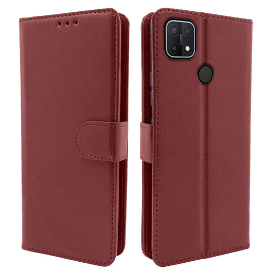 Pikkme Oppo A15 / A15s Vintage Flip Cover | Brown