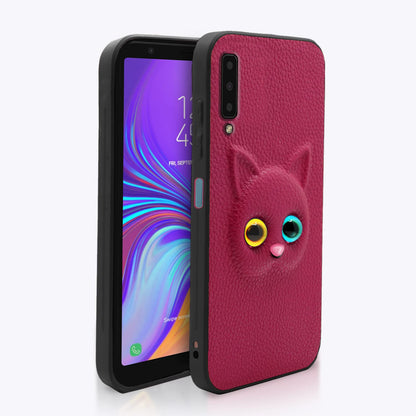 Pikkme Samsung Galaxy A7 2018 Cat Case | Pink