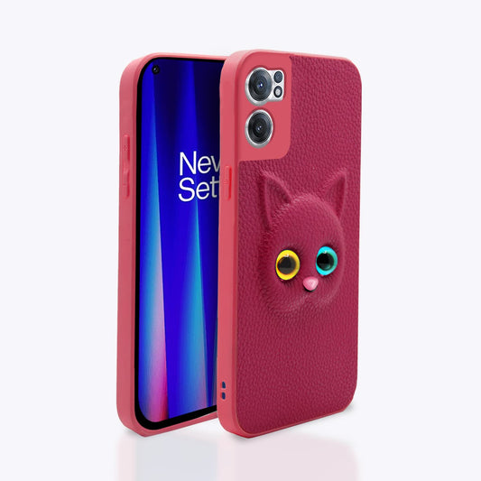 Pikkme OnePlus Nord Ce 2 5G Cat Case | Pink