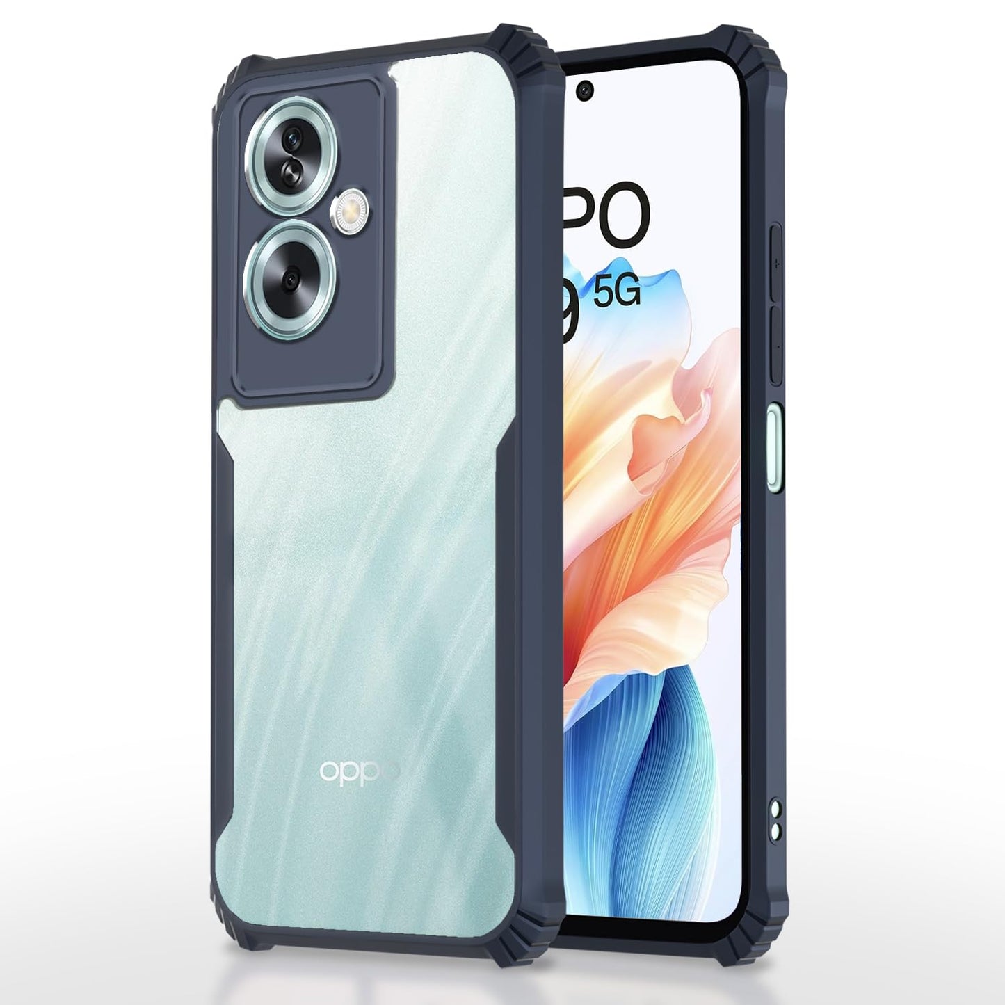 Pikkme Oppo A79 5G Eagle Back Cover (Blue)