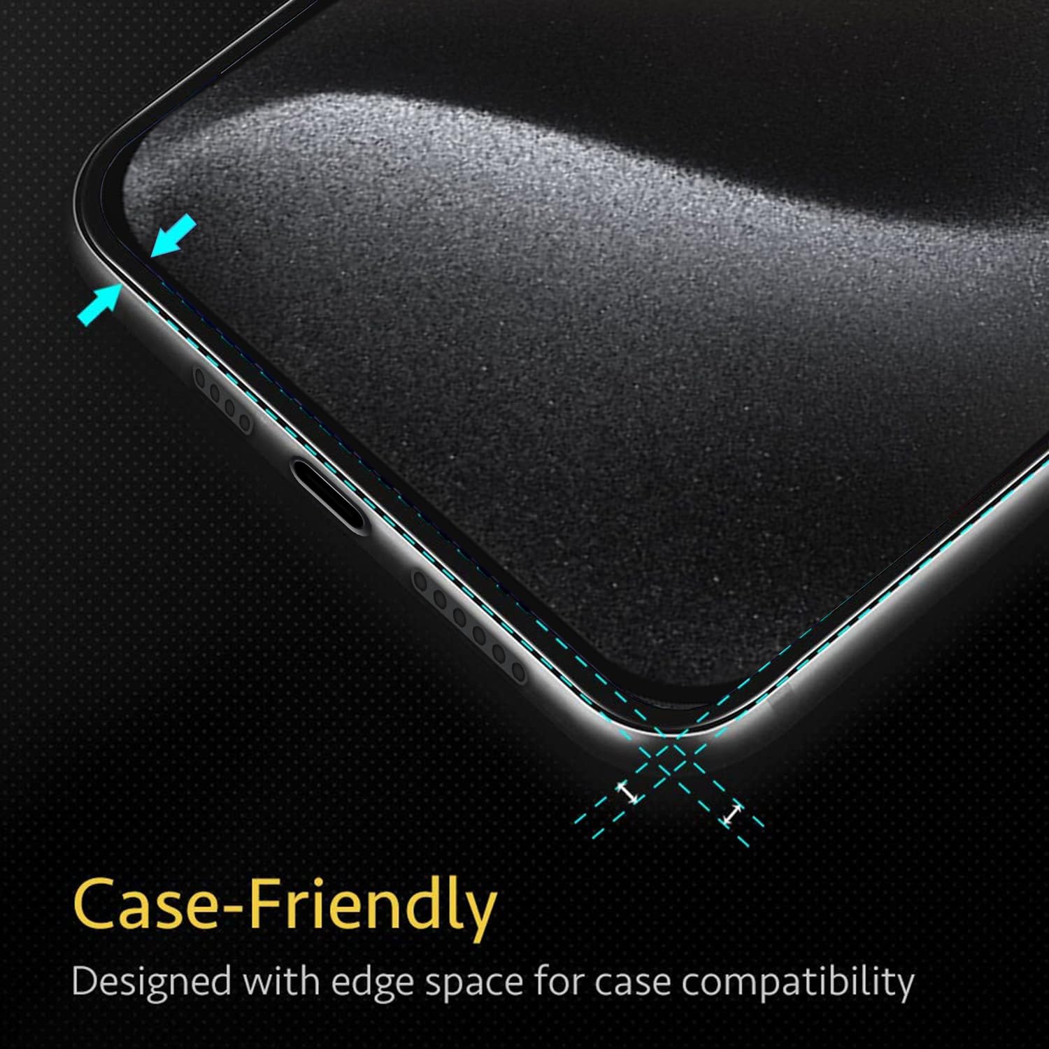 Pikkme iPhone 15 Pro Max Tempered Glass