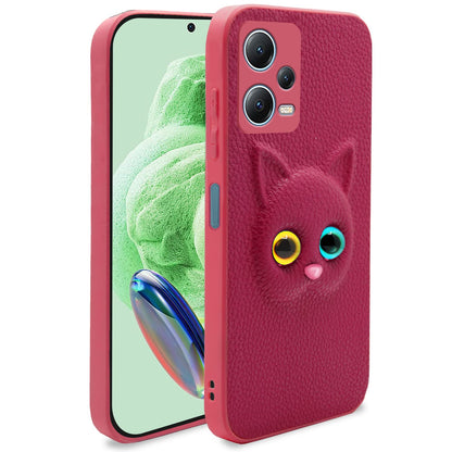 Pikkme Redmi Note 12 5G Cat Case | Pink