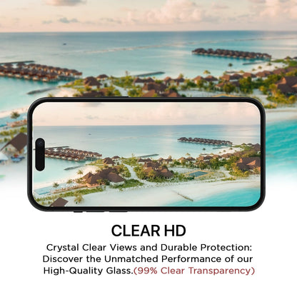 Pikkme iPhone 15 Pro Tempered Glass