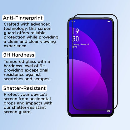 Pikkme Oppo F11 Tempered Glass