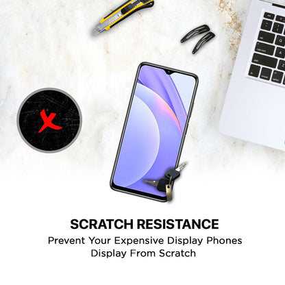 Pikkme Redmi Note 9 Tempered Glass Screen Protector Edge To Edge Coverage With Easy Installation Kit