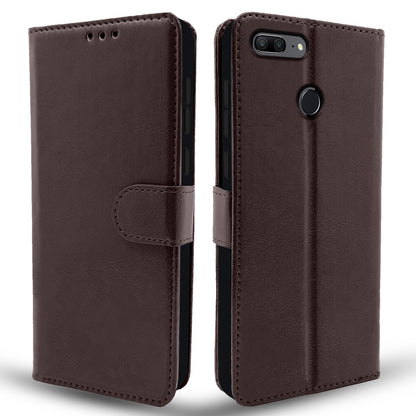 Pikkme Honor 9 Lite Vintage Flip Cover | Coffee