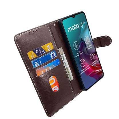 Pikkme Moto G30 Contrast coffee mobile flip cover – photo 4