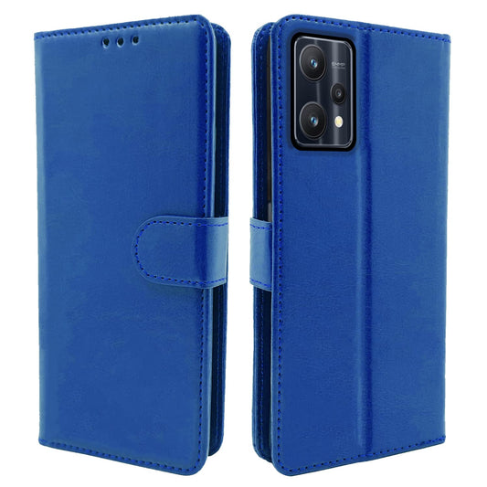 Pikkme Realme 9 Pro Vintage Flip Cover | Blue